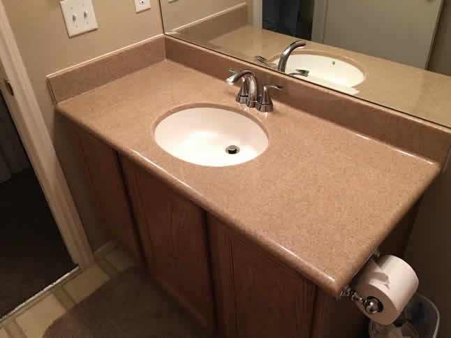Cultured Granite Bathroom, Las Vegas, NV
